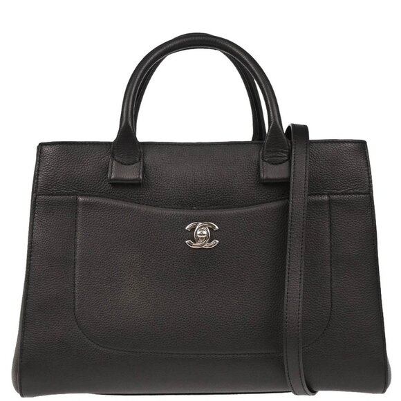 Chanel Black Calfksin Neo Executive Tote bag - Picture 1 of 12